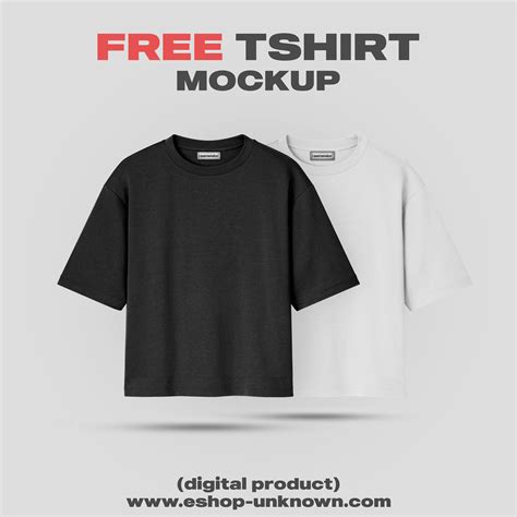 t-shirt oversize mockup